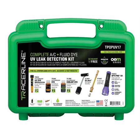 Spectronics Corp/Tracer Ez-Ject Kit With Tpopuv Opti-Pro Uv Flashlight TPOPUV17